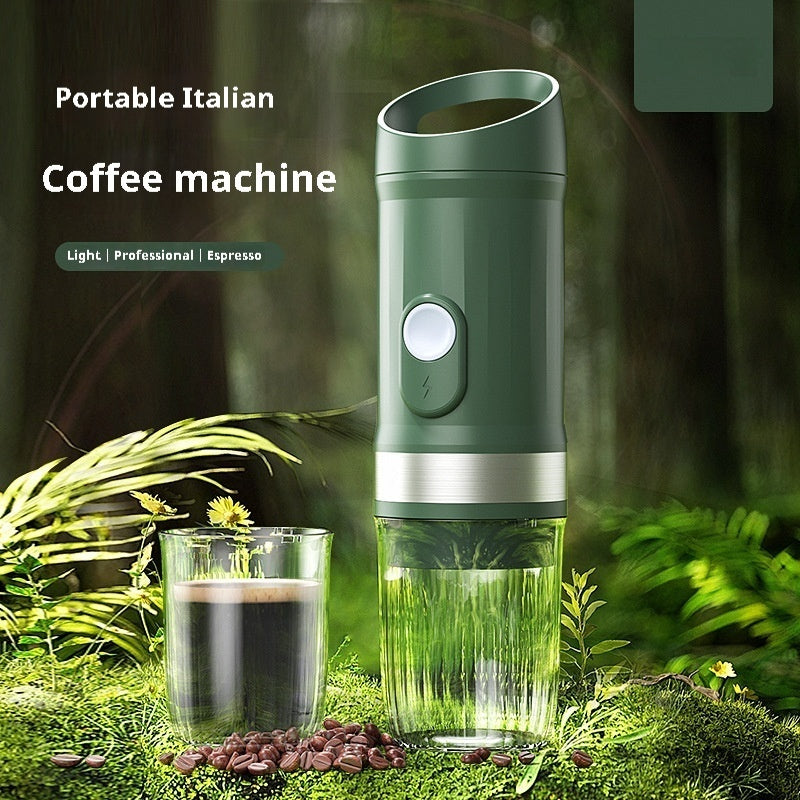Portable Capsule Coffee Machine 3-in-1 Travel Essential